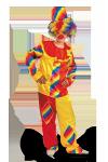 Костюм карнавальный для взрослых Клоун Кузя