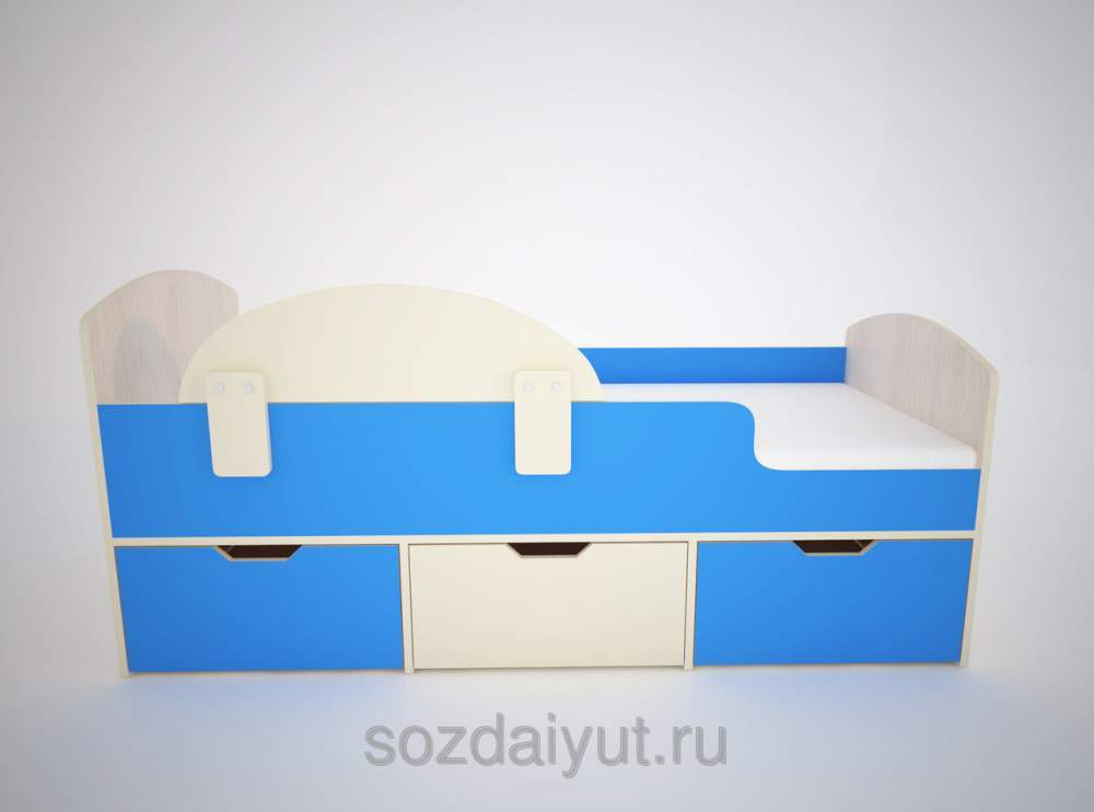 Кровать с ящиками 