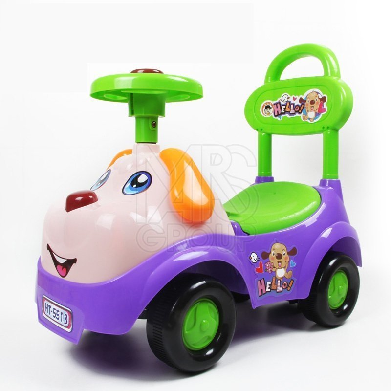 Каталка фиолетовая Toysmax Собачка 5513