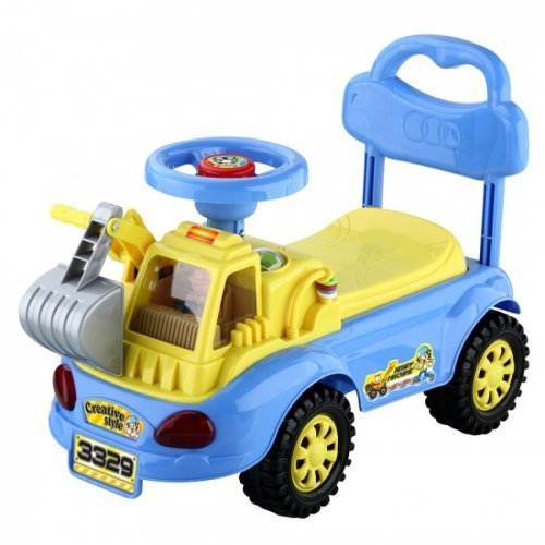 Каталка  синий Toysmax Экскаватор 3329