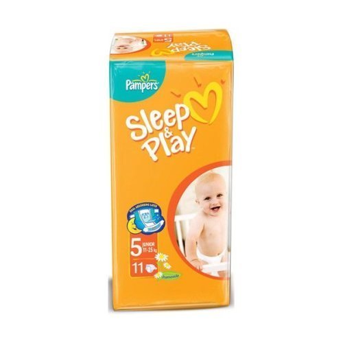 Подгузники Pampers Sleep and Play Стандарт 5 11-18 кг 11 шт