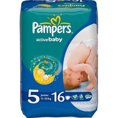 Подгузники Pampers Active Baby Стандарт 5 11-18 кг 16 шт