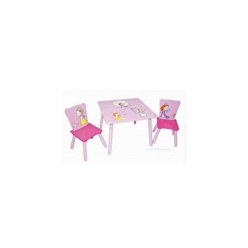 Sweet Baby, Набор мебели "Duo Little princess" (стол+2 стула) GL000154673