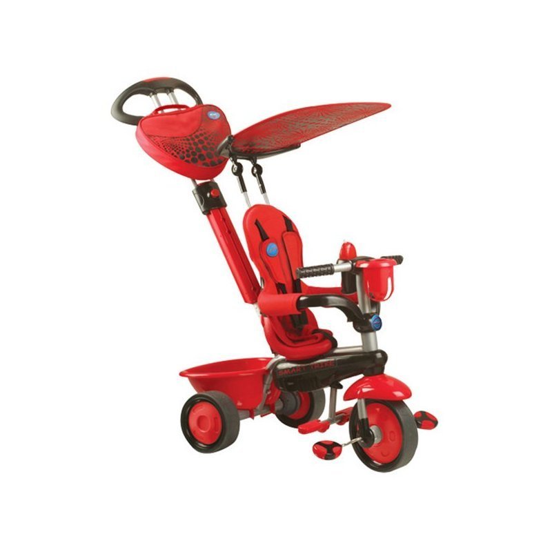 Велосипед 3-х колёсный Lady Bug красный Smart trike 1573500