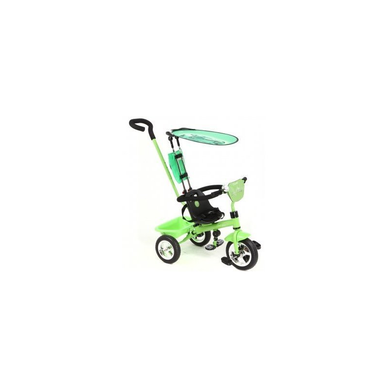 Велосипед  3-кол. Капелла, (1 шт/к), мод. "CITY TRIKE", с бампером, цв. GREEN (зеленый), 2015 GL0001