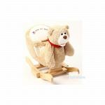Качалка-игрушка Lider Kids &quot;Мишка&quot;, МОЛОЧНЫЙ, 1 шт/кор., озвученная, (61*32*52), Китай 90100083570