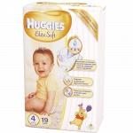 Подгузники Huggies Elite Soft 4 8-14 кг 19 кг