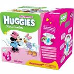 Подгузники Huggies Ultra Comfort Дисней 5 для девочек 12-22  кг 105 шт промо