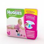 Подгузники Huggies Ultra Comfort Giga 3 для девоче 5-9 кг 94 шт