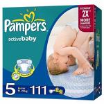 Подгузники Pampers Active Baby Mega 5 11-18 кг 111 шт