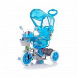 Велосипед 3-х колесный Family голубой/серый Baby Care 95531 S