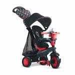 Велосипед Smart Trike 3х кол, мод.&quot;Boutique&quot;,подножка,бампер,цв.черный+красный,(2шт/к),EVA-кол., Кит