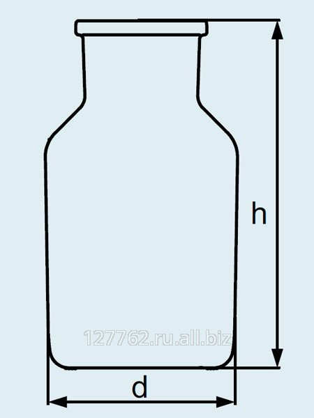 Бутыль DURAN Group 100 мл, NS29/22, широкогорлая, без пробки, коричневое силикатное стекло Артикул 231872406