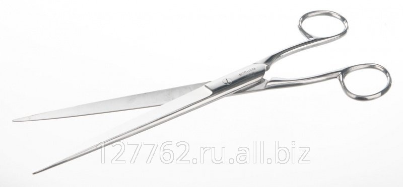 Ножницы Bochem для бумаги, острые концы, длина 300 мм, нержавеющая сталь Артикул 4165