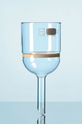 Воронка фильтрующая DURAN Group 50 мл, диаметр 35 мм, длина 130 мм, пористость 1, стекло Артикул 258520101