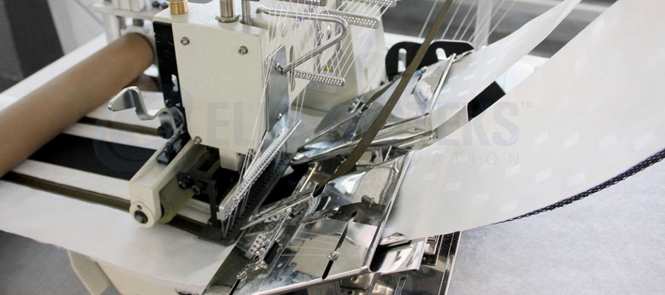 Автомат для пошива бортов матрасов с 3D вентиляционной лентой Elektroteks LEON-3D