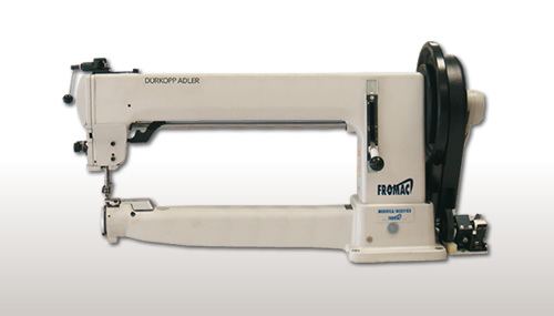 Одноигольная рукавная швейная машина челночного стежка с тройным продвижением F-205XL
