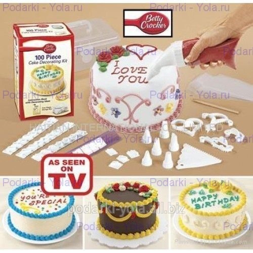 Набор для украшения торта 100 Piece Cake Decoration Kit
