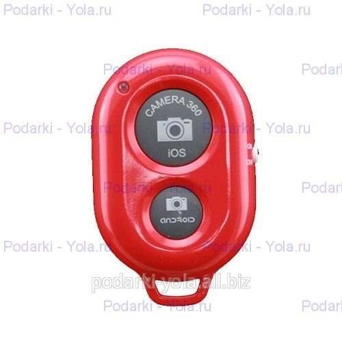 Пульт для фото Bluetooth remote shutter (красный)