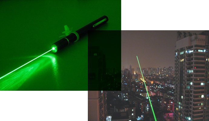 Зеленая лазерная указка 500W