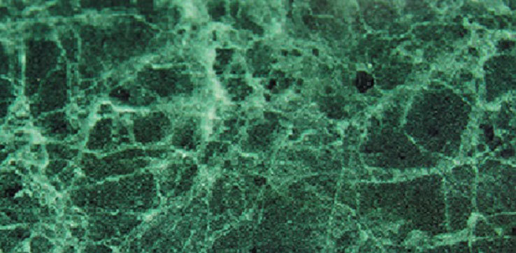 Столешница глянцевая поверхность Мрамор зеленый, артикул 3016