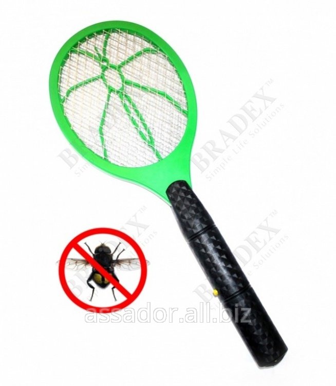 мухобойка для насекомых электрическая (mosquito swatter)