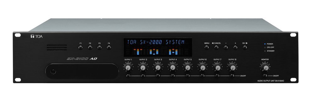 Блок аудио выходов матричной системы SX-2100AO