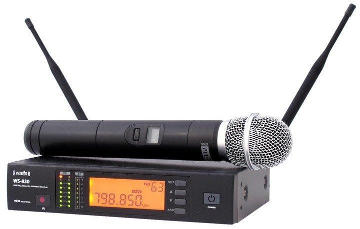 Радиосистема с микрофоном PROAUDIO WS-830HT