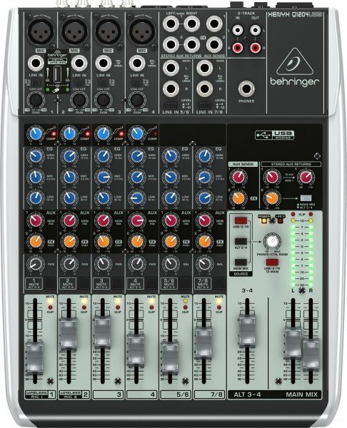 Аналоговый микшер BEHRINGER XENYX Q1204USB