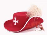 Красная шляпа мушкетера
