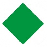 Латексный платок (зеленый, тонкий). арт. 18-41D