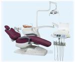 Стоматологическая установка ZA-208 D new fashion Кожаное кресло (нижняя подача)