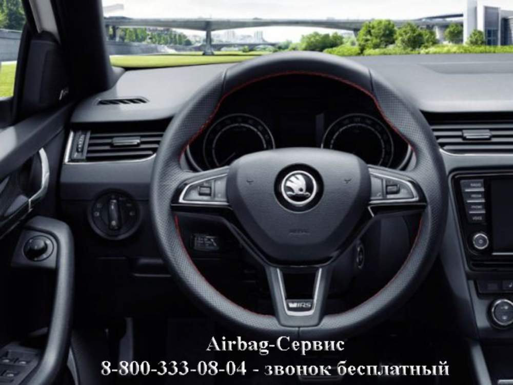 Комплект системы безопасности SRS на Skoda Octavia A7 СП-51366