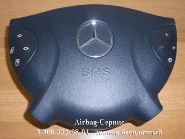 Подушка безопасности водителя Mercedes E-class кузов W211/S211 СП-205/1
