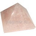 Пирамида из розового кварца