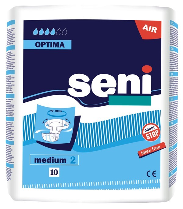 Подгузники с поясом Seni Optima M 10 шт.