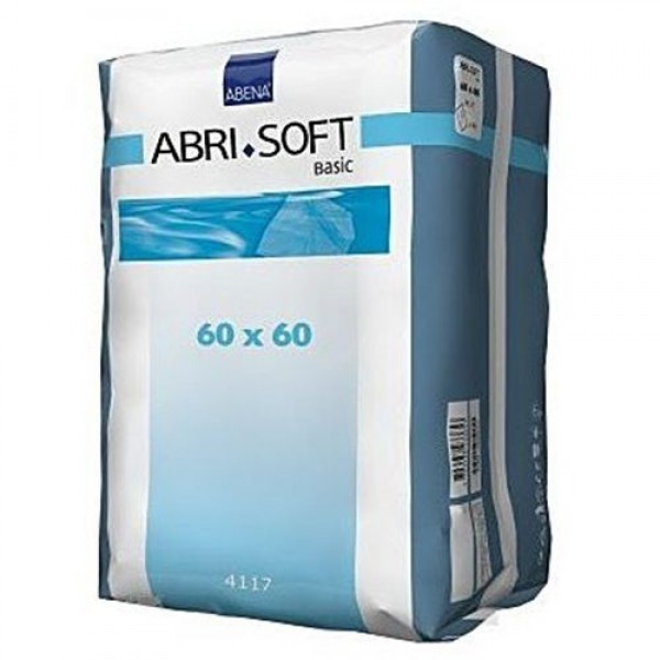 Впитывающие пеленки Abena Abri-Soft Basic 60х60 см (1000 мл) 60 шт.