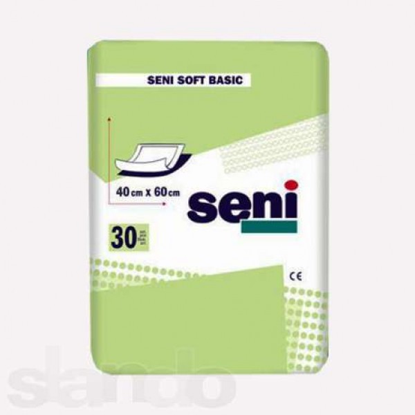 Впитывающие пеленки Seni Seni Soft Basic 40х60 см (300 мл) 30 шт.