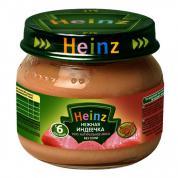 Пюре ХАЙНЦ (HEINZ) нежная индеечка с 6 мес. 80 г