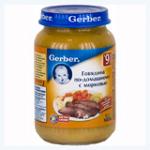 Пюре GERBER говядина по-домашнему с морковью с 9 мес. 200