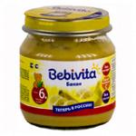 Пюре BEBIVITA банан с 6 мес. 100 г