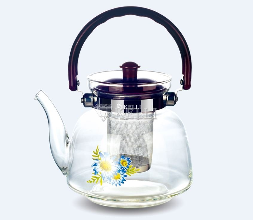 Стеклянный чайник Kelli KL- 3001