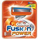 Сменные лезвия Gillette Fusion Power (2, 4, 8шт.)