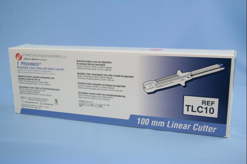 Линейный сшивающий аппарат с ножом Проксимат, 100 мм\1.5 мм (100 мм\2.0 мм, для плотной ткани) TLC10, TCT10