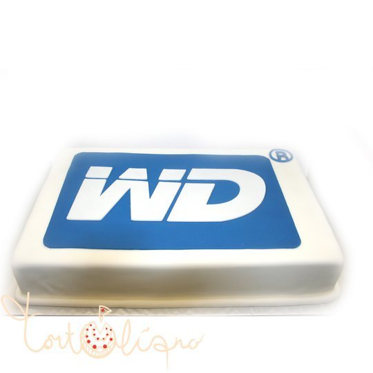 Корпоративный торт для WD №232