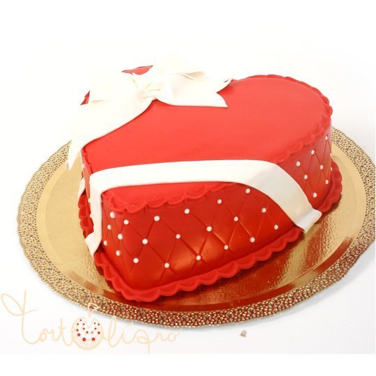 Праздничный торт Сердце №159
