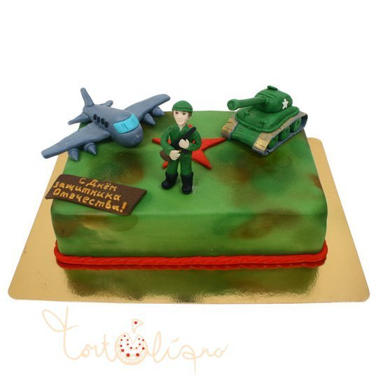 Как сделать 3Д торт " Самолет " для детей