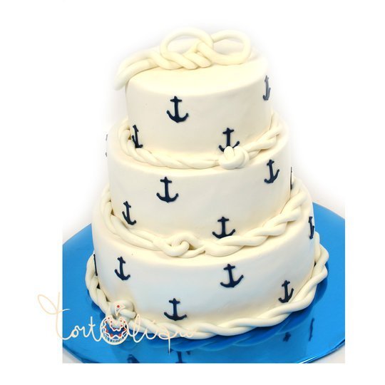 Праздничный торт для моряка №261