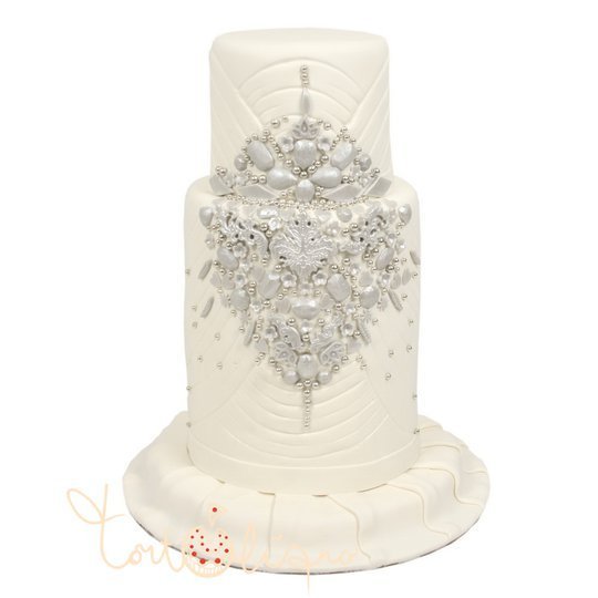 Свадебный торт классическая роскошь №620