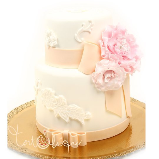Свадебный торт Нежный №252